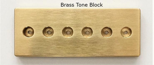 T-Bone Interchangeable Tone Blocks™ $24.50 Each - Alter the tone of your Tele!